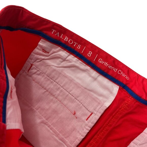 Talbots Girlfriend Chino pants Women's size 8 - Picture 3 of 3